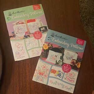 Aunt Martha's Embroidery Patterns - new